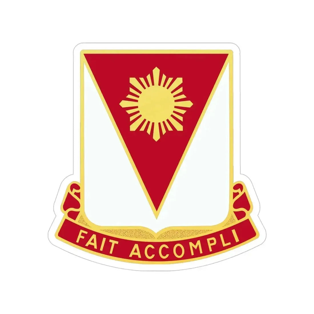 79 Engineer Battalion (U.S. Army) Transparent STICKER Die-Cut Vinyl Decal 5 Inch - The Sticker Space