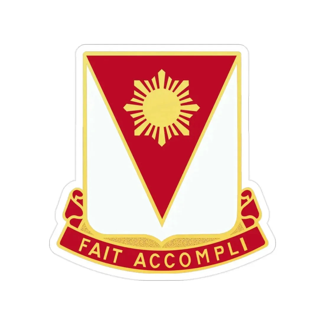 79 Engineer Battalion (U.S. Army) Transparent STICKER Die-Cut Vinyl Decal - The Sticker Space