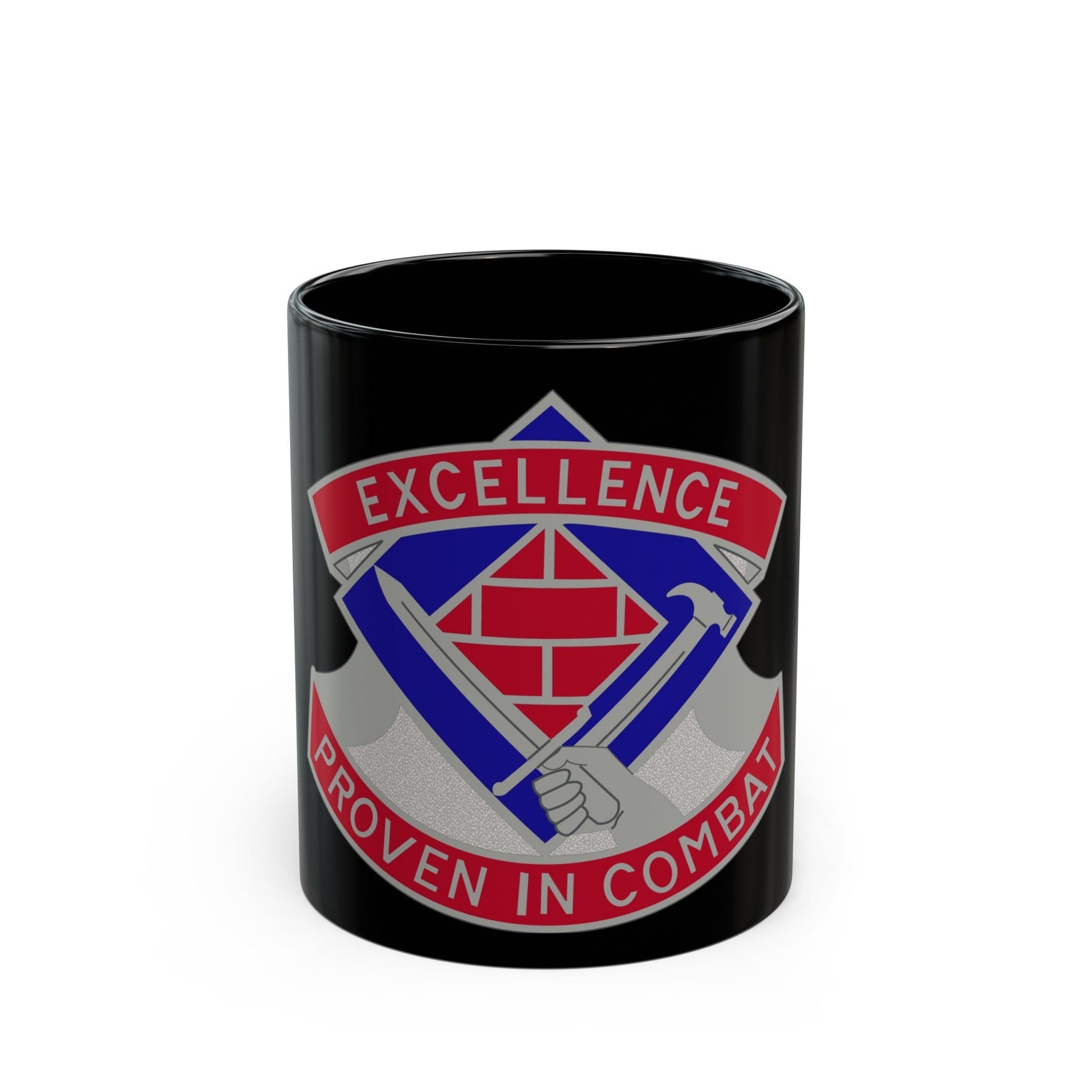 79 Engineer Group (U.S. Army) Black Coffee Mug-11oz-The Sticker Space