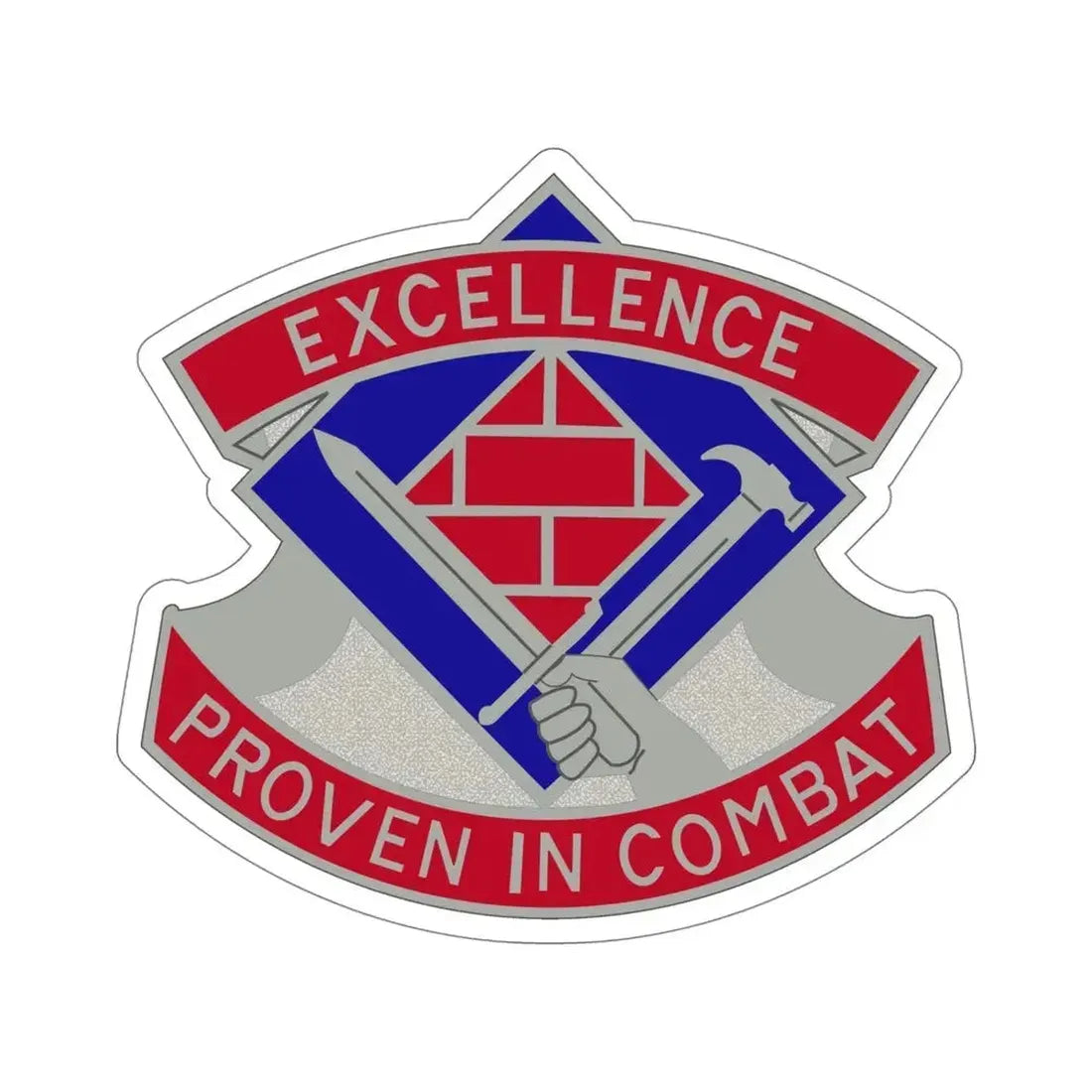 79 Engineer Group (U.S. Army) STICKER Vinyl Die-Cut Decal 5 Inch - The Sticker Space