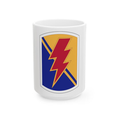 79 Infantry Brigade Combat Team insignia (U.S. Army) White Coffee Mug-15oz-The Sticker Space