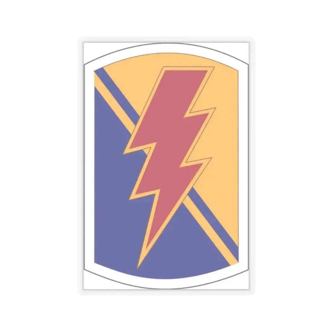79 Infantry Brigade Combat Team insignia (U.S. Army) STICKER Vinyl Kiss-Cut Decal 2 Inch Transparent - The Sticker Space