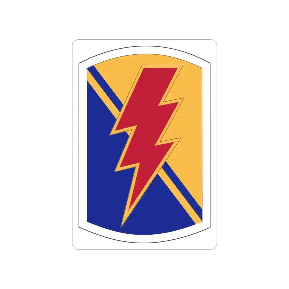 79 Infantry Brigade Combat Team insignia (U.S. Army) Transparent STICKER Die-Cut Vinyl Decal 4 Inch - The Sticker Space
