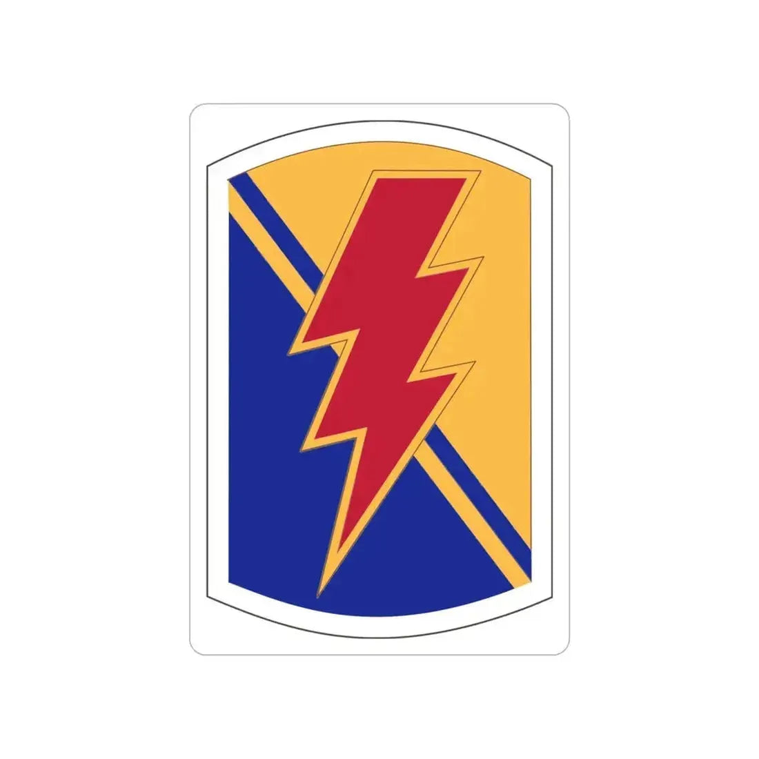 79 Infantry Brigade Combat Team insignia (U.S. Army) Transparent STICKER Die-Cut Vinyl Decal 5 Inch - The Sticker Space