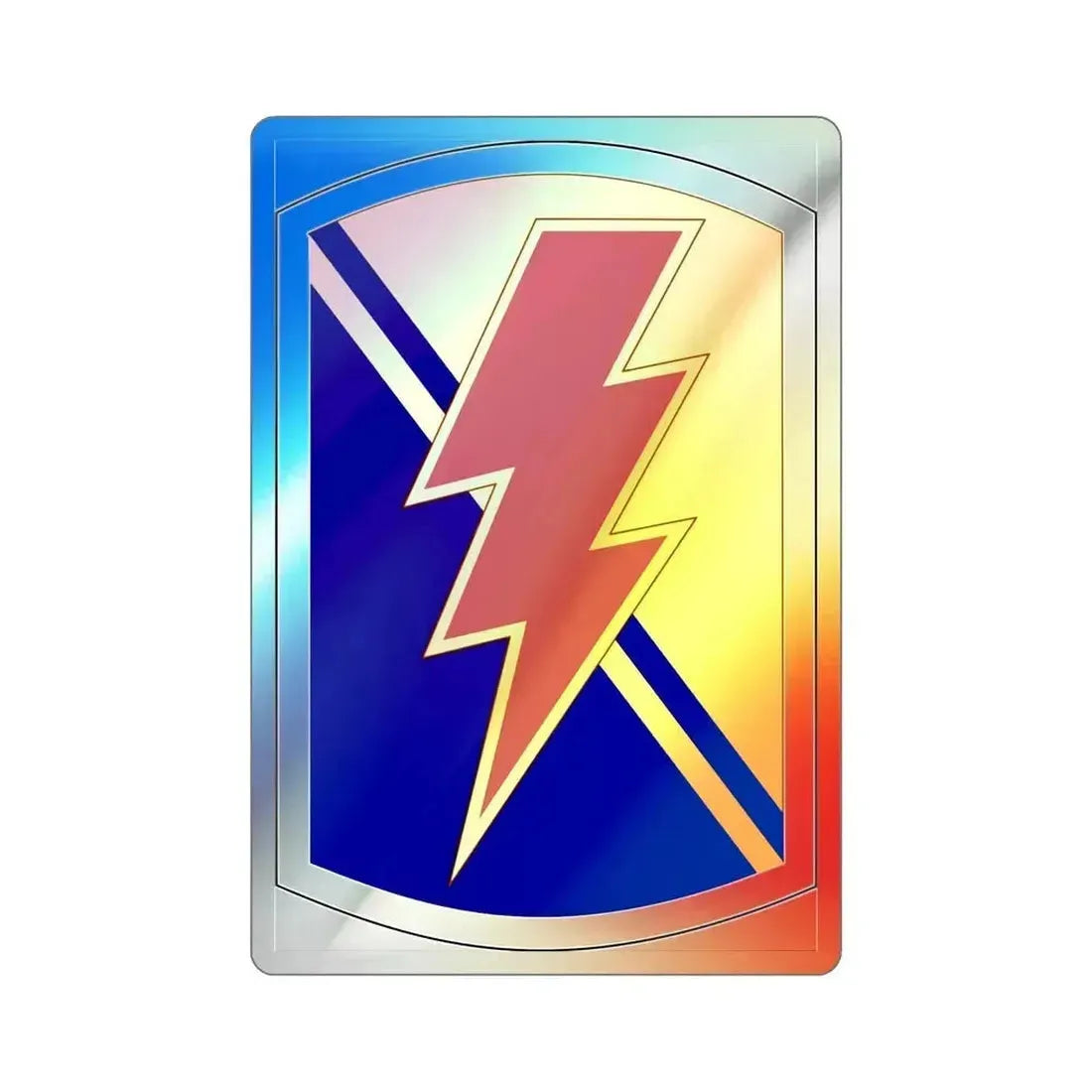 79 Infantry Brigade Combat Team (U.S. Army) Holographic STICKER Die-Cut Vinyl Decal 4 Inch Holographic - The Sticker Space