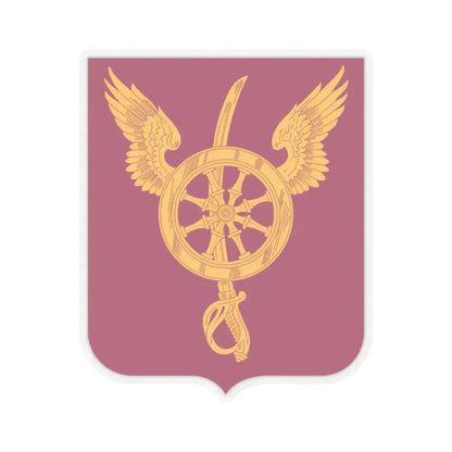 79 Ordnance Battalion Obsolete Insignia 2 (U.S. Army) STICKER Vinyl Kiss-Cut Decal 2 Inch Transparent - The Sticker Space