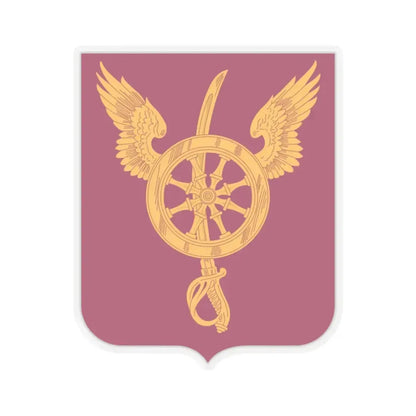 79 Ordnance Battalion Obsolete Insignia 2 (U.S. Army) STICKER Vinyl Kiss-Cut Decal 3 Inch Transparent - The Sticker Space