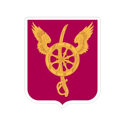 79 Ordnance Battalion Obsolete Insignia 2 (U.S. Army) Transparent STICKER Die-Cut Vinyl Decal 2 Inch - The Sticker Space