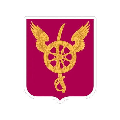 79 Ordnance Battalion Obsolete Insignia 2 (U.S. Army) Transparent STICKER Die-Cut Vinyl Decal 6 Inch - The Sticker Space