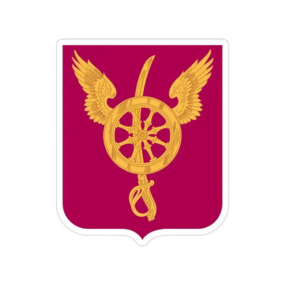 79 Ordnance Battalion Obsolete Insignia 2 (U.S. Army) Transparent STICKER Die-Cut Vinyl Decal - The Sticker Space