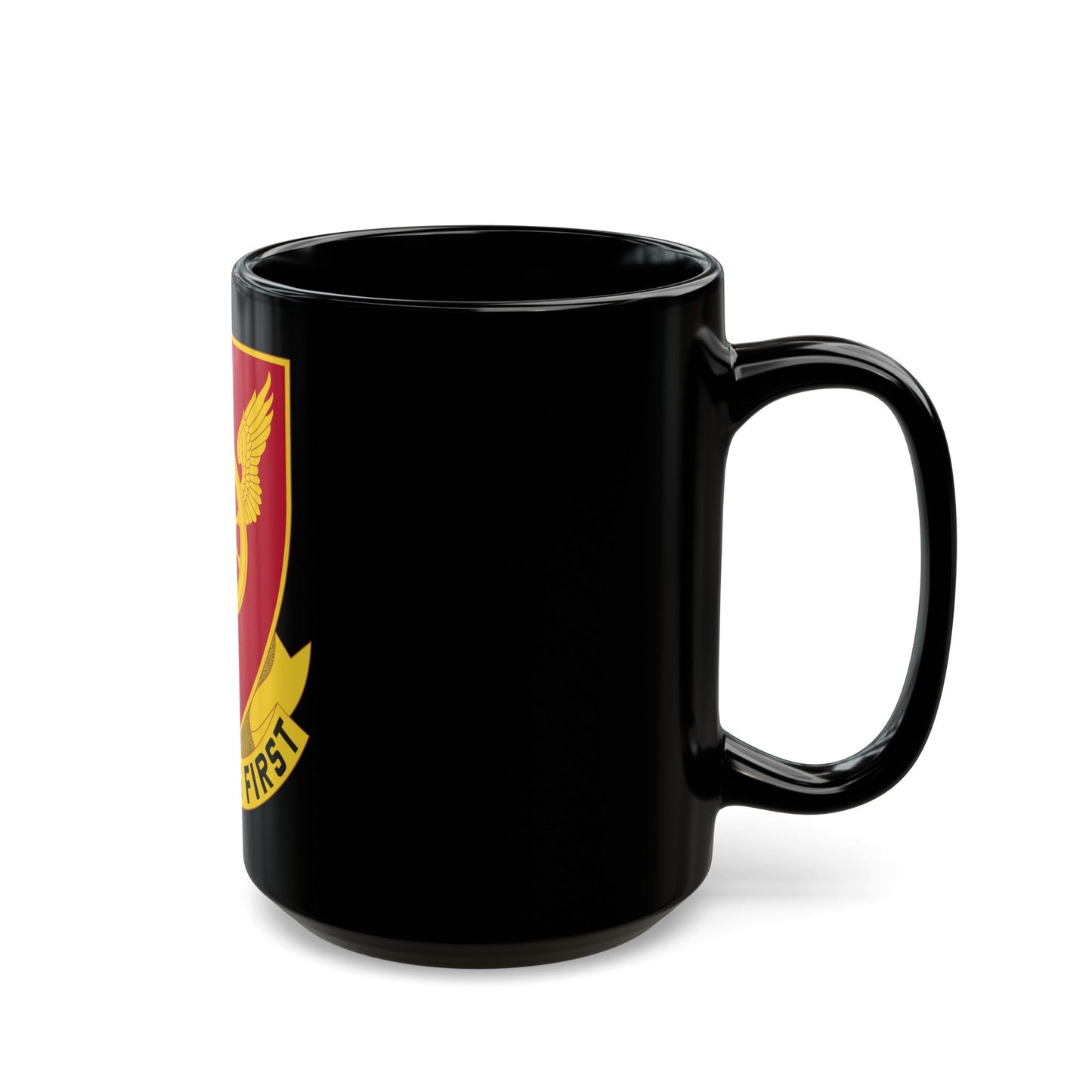 79 Ordnance Battalion Obsolete Insignia (U.S. Army) Black Coffee Mug-The Sticker Space