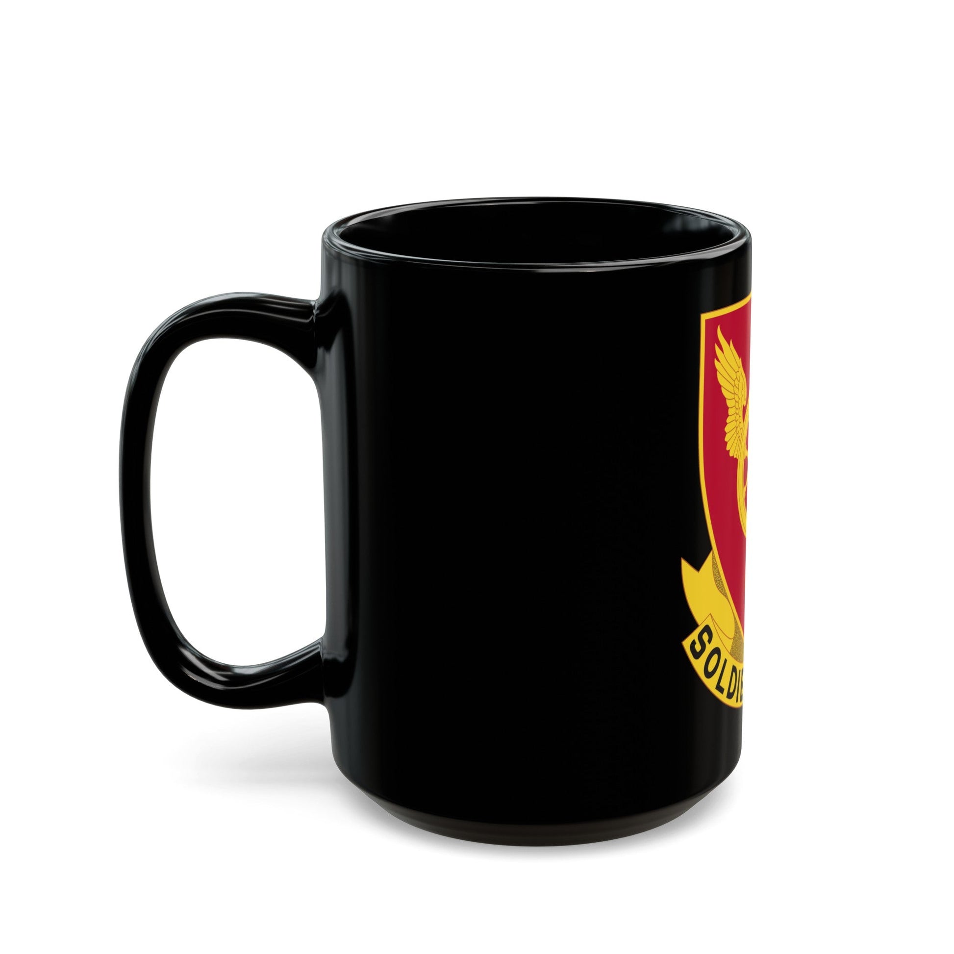 79 Ordnance Battalion Obsolete Insignia (U.S. Army) Black Coffee Mug-The Sticker Space