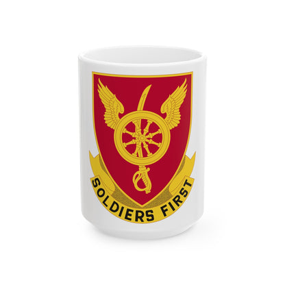 79 Ordnance Battalion Obsolete Insignia (U.S. Army) White Coffee Mug-15oz-The Sticker Space