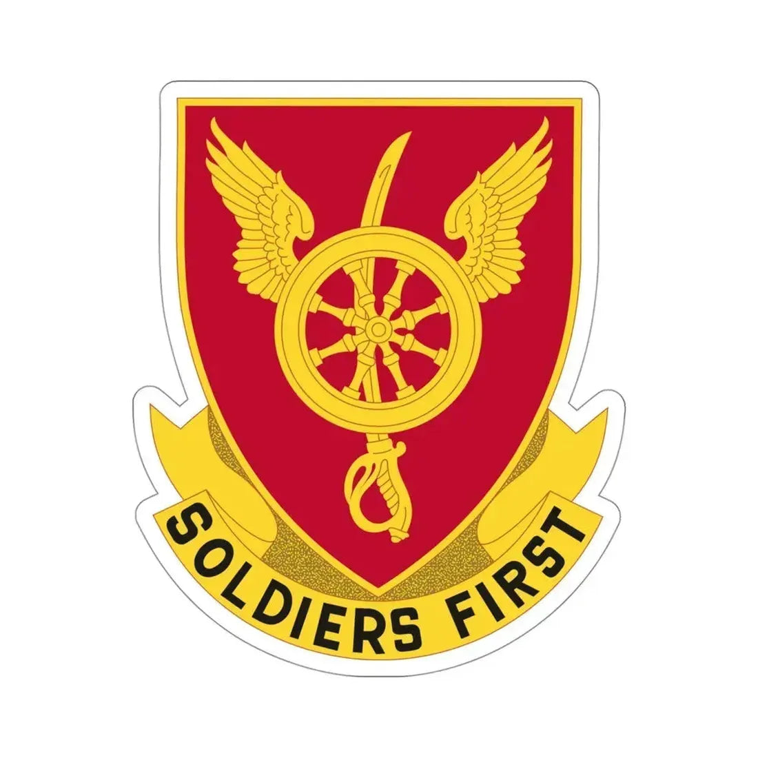 79 Ordnance Battalion Obsolete Insignia (U.S. Army) STICKER Vinyl Die-Cut Decal 4 Inch - The Sticker Space