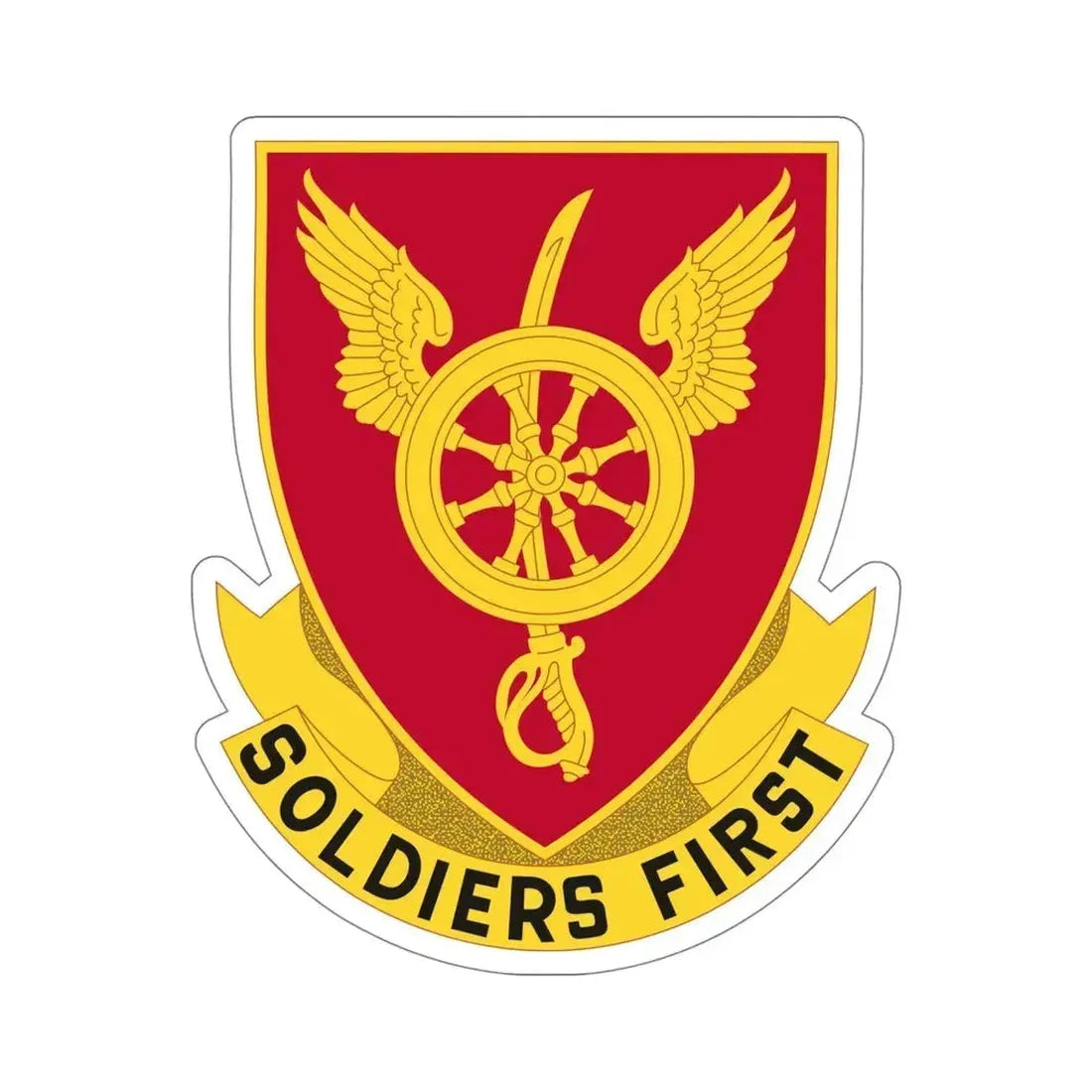 79 Ordnance Battalion Obsolete Insignia (U.S. Army) STICKER Vinyl Die-Cut Decal 5 Inch - The Sticker Space