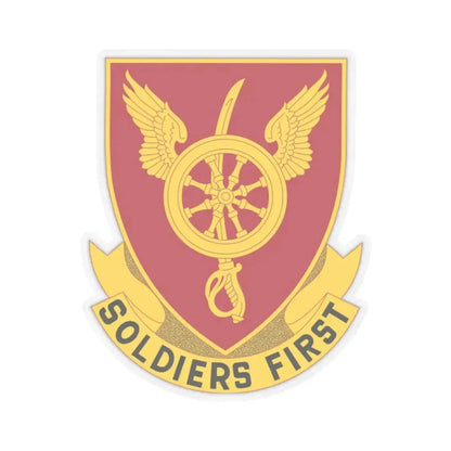 79 Ordnance Battalion Obsolete Insignia (U.S. Army) STICKER Vinyl Kiss-Cut Decal 2 Inch Transparent - The Sticker Space