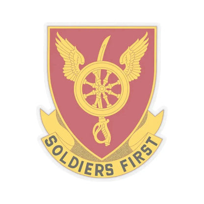 79 Ordnance Battalion Obsolete Insignia (U.S. Army) STICKER Vinyl Kiss-Cut Decal 3 Inch Transparent - The Sticker Space