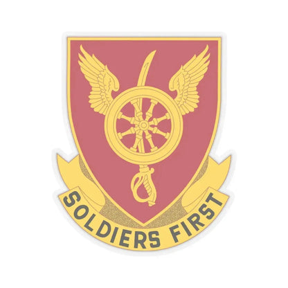 79 Ordnance Battalion Obsolete Insignia (U.S. Army) STICKER Vinyl Kiss-Cut Decal 6 Inch Transparent - The Sticker Space