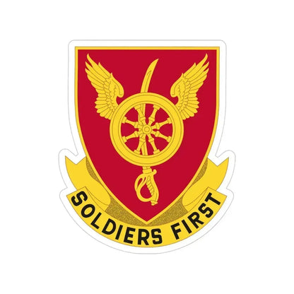 79 Ordnance Battalion Obsolete Insignia (U.S. Army) Transparent STICKER Die-Cut Vinyl Decal 4 Inch - The Sticker Space