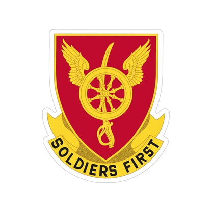 79 Ordnance Battalion Obsolete Insignia (U.S. Army) Transparent STICKER Die-Cut Vinyl Decal 6 Inch - The Sticker Space