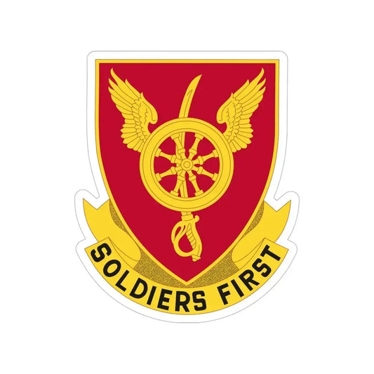 79 Ordnance Battalion Obsolete Insignia (U.S. Army) Transparent STICKER Die-Cut Vinyl Decal 6 Inch - The Sticker Space