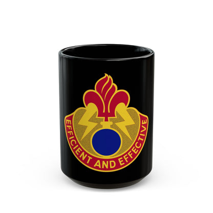 79 Ordnance Battalion (U.S. Army) Black Coffee Mug-15oz-The Sticker Space