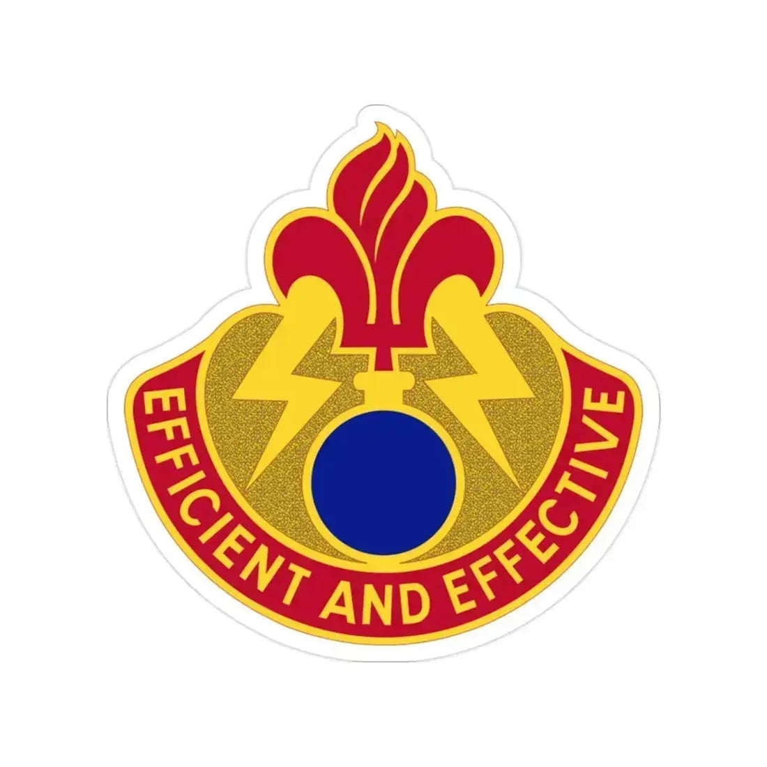 79 Ordnance Battalion (U.S. Army) Transparent STICKER Die-Cut Vinyl Decal 2 Inch - The Sticker Space