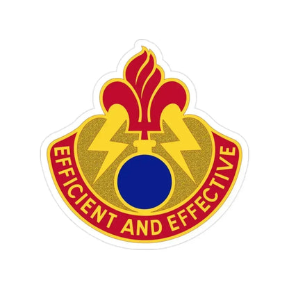 79 Ordnance Battalion (U.S. Army) Transparent STICKER Die-Cut Vinyl Decal 2 Inch - The Sticker Space