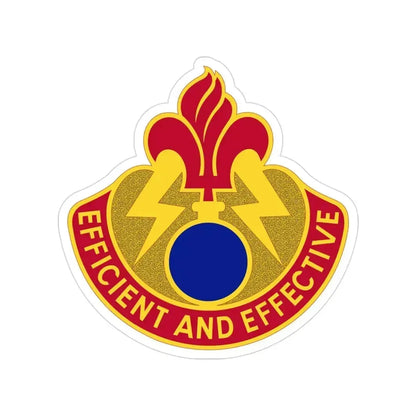 79 Ordnance Battalion (U.S. Army) Transparent STICKER Die-Cut Vinyl Decal 3 Inch - The Sticker Space