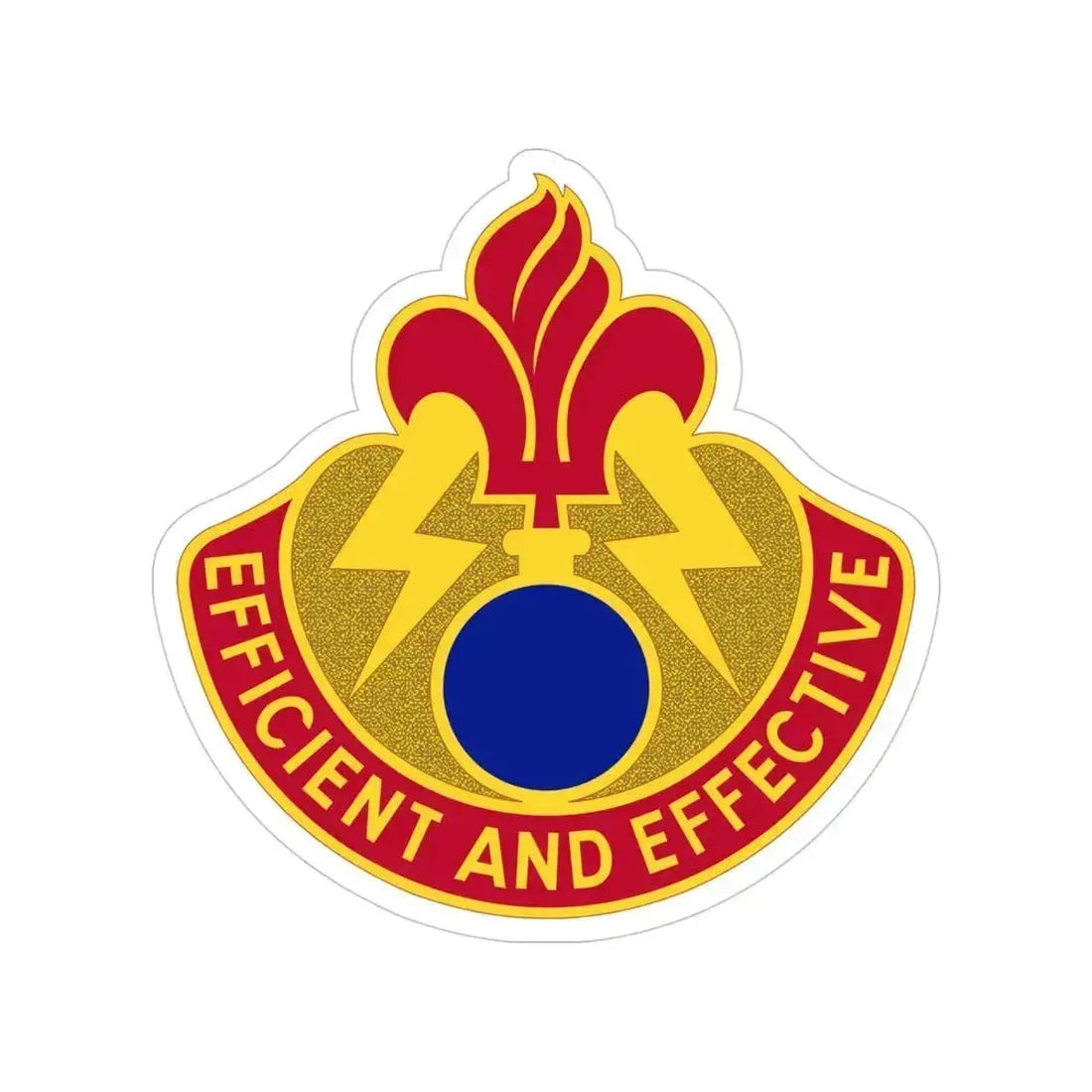 79 Ordnance Battalion (U.S. Army) Transparent STICKER Die-Cut Vinyl Decal 4 Inch - The Sticker Space