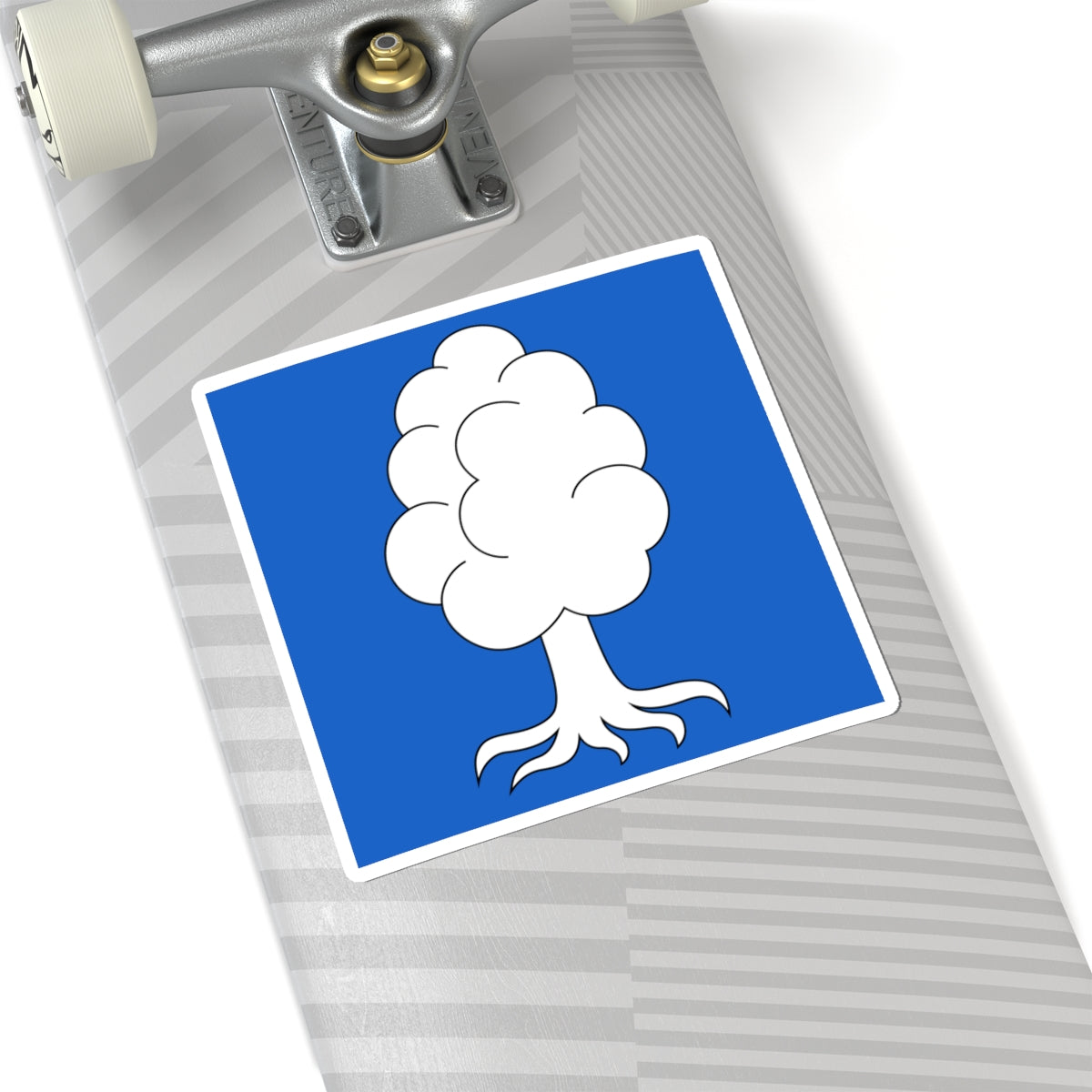 CHE Oberuster Flag (Switzerland) STICKER Vinyl Kiss-Cut Decal