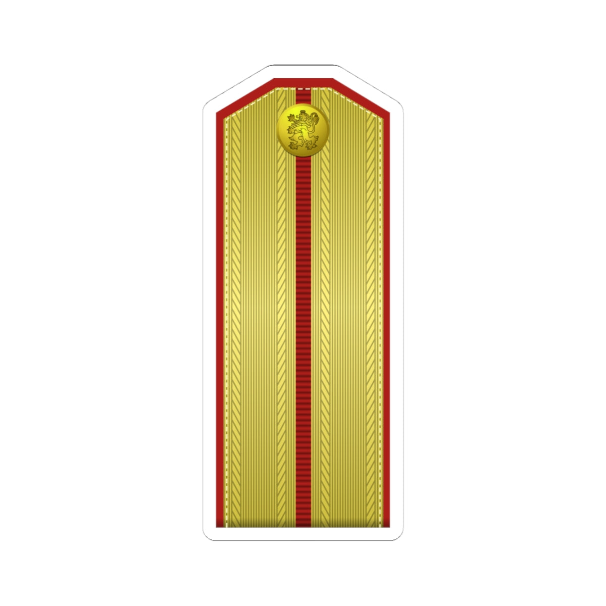 Bulgaria Army OR 9 (Bulgaria) (Military Rank) STICKER Vinyl Kiss-Cut Decal