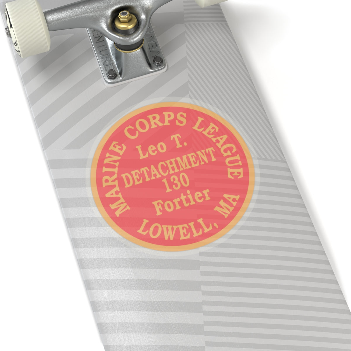 Marine Corps League Lowell MA (USMC) STICKER Vinyl Kiss-Cut Decal