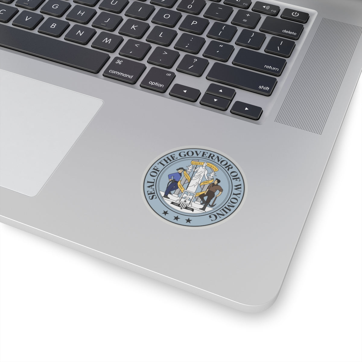 Seal of the Governor of Wyoming - STICKER Vinyl Kiss-Cut Decal