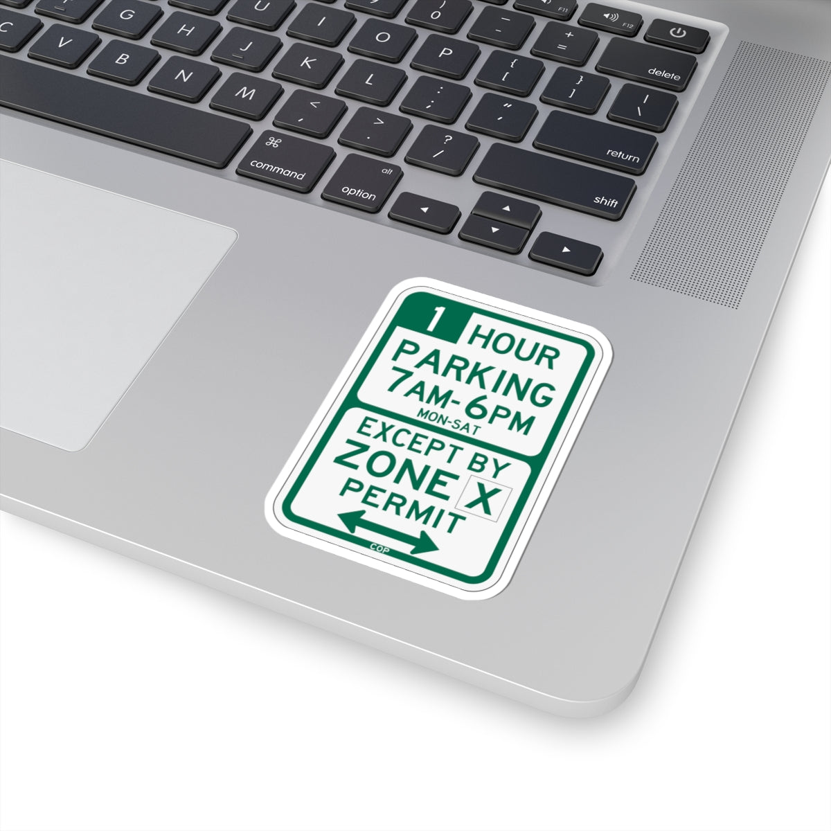 PBOT Road sign P4436 (Oregon) (Road Sign) STICKER Vinyl Kiss-Cut Decal