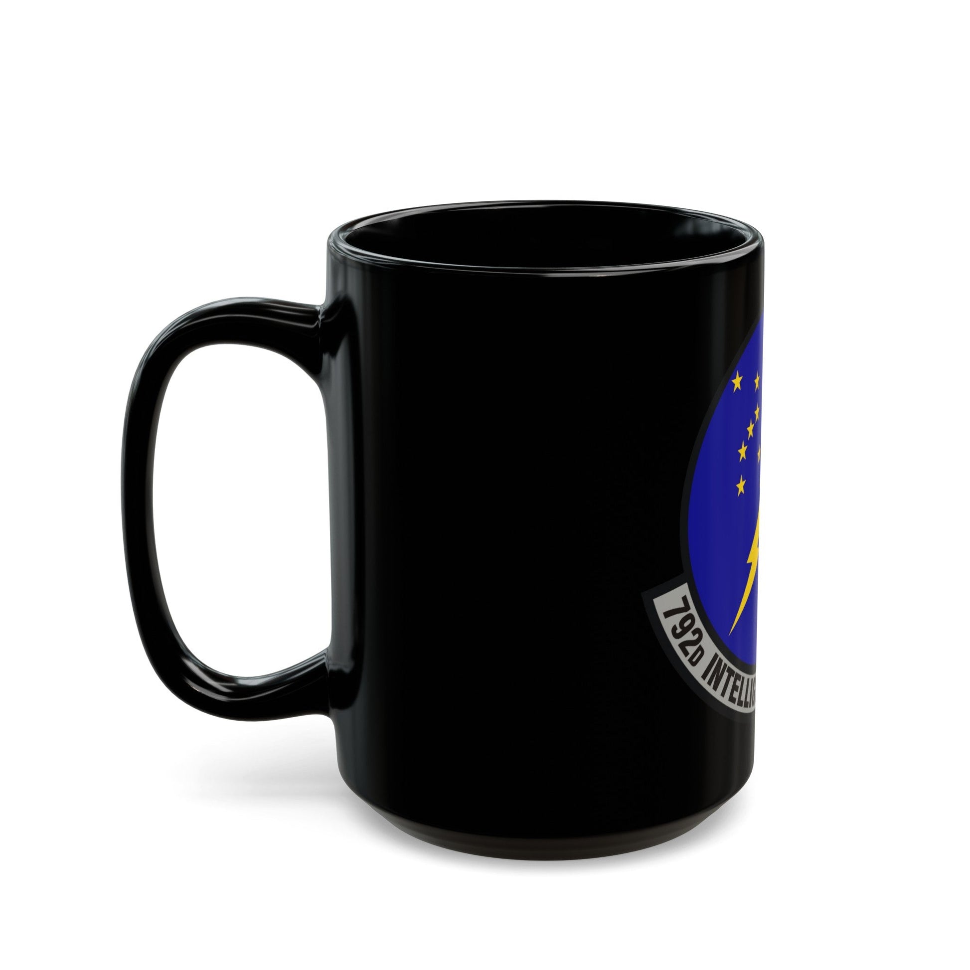 792d Intelligence Support Squadron (U.S. Air Force) Black Coffee Mug-The Sticker Space