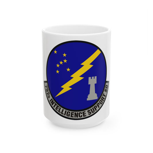 792d Intelligence Support Squadron (U.S. Air Force) White Coffee Mug-15oz-The Sticker Space