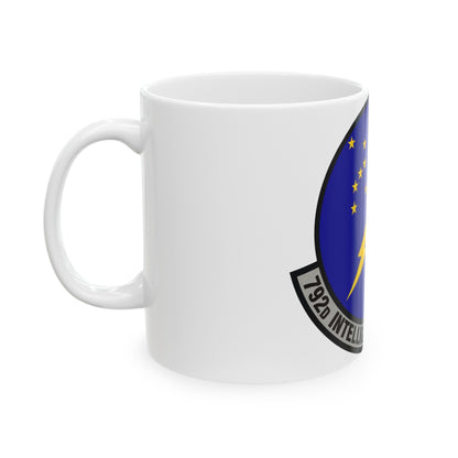 792d Intelligence Support Squadron (U.S. Air Force) White Coffee Mug-The Sticker Space