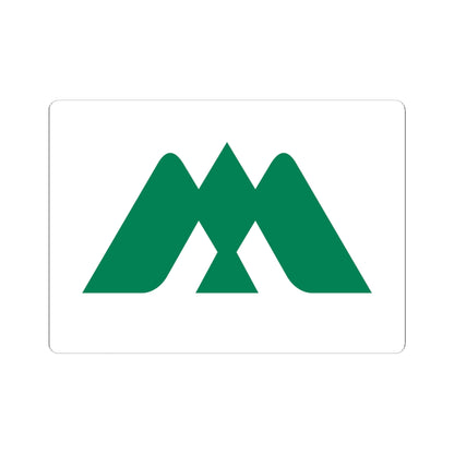 Flag of Myoko Nigata (Japan) STICKER Vinyl Kiss-Cut Decal