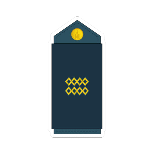 03.Mongolian Air Force JSG (Mongolia) (Military Rank) STICKER Vinyl Kiss-Cut Decal