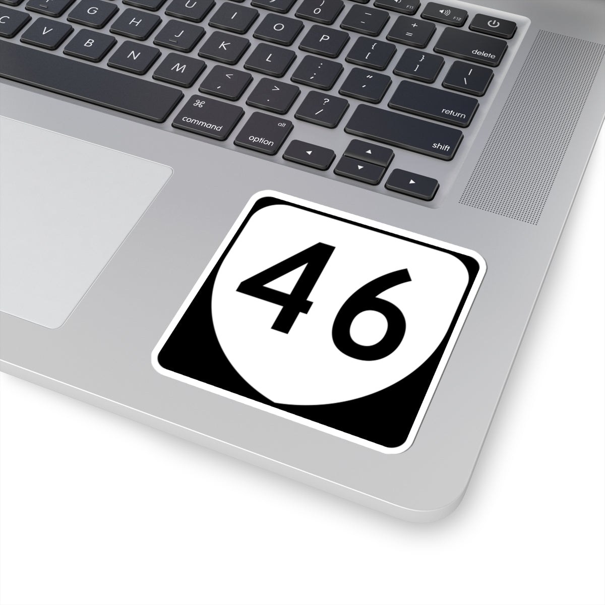 Virginia 46 (Virginia) (Road Sign) STICKER Vinyl Kiss-Cut Decal