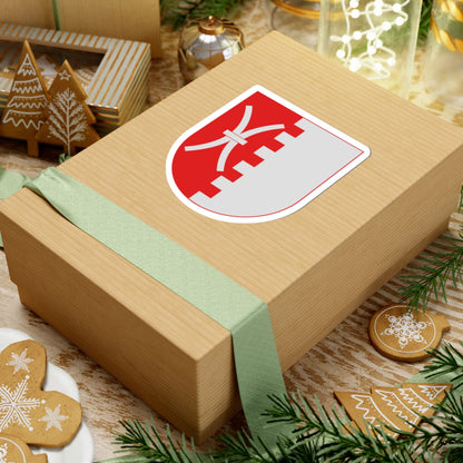 Akaa.vaakuna (Finland) (Coat of Arms) STICKER Vinyl Kiss-Cut Decal