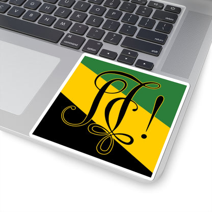 Fahne Schwizerhusli Basiliensis (Switzerland) STICKER Vinyl Kiss-Cut Decal
