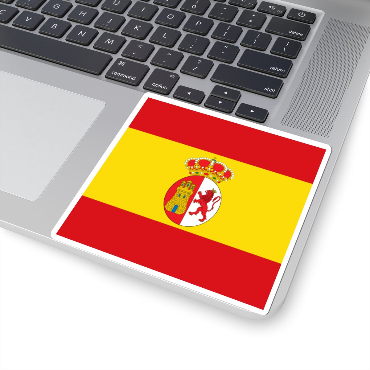 Flag of Minister Spain 1914-1931 (Spain) STICKER Vinyl Kiss-Cut Decal