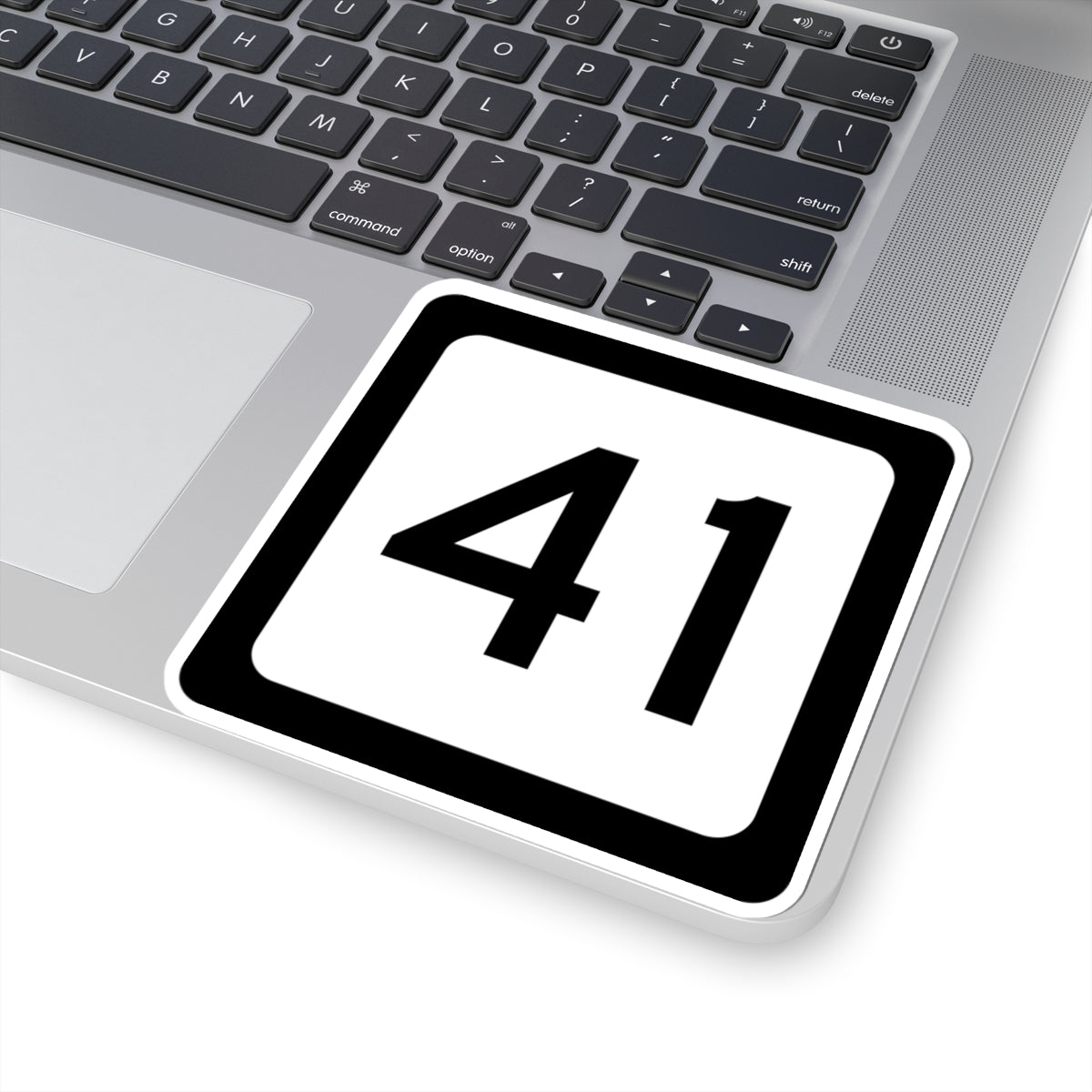 WV-41 (Virginia) (Road Sign) STICKER Vinyl Kiss-Cut Decal
