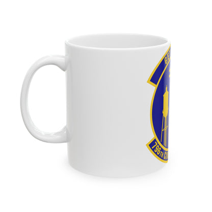 796th Civil Engineer Squadron (U.S. Air Force) White Coffee Mug-The Sticker Space