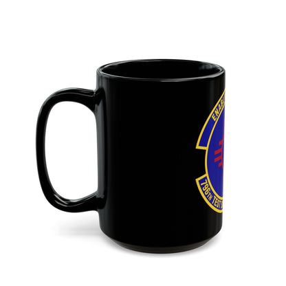 796th Test Support Squadron (U.S. Air Force) Black Coffee Mug-The Sticker Space