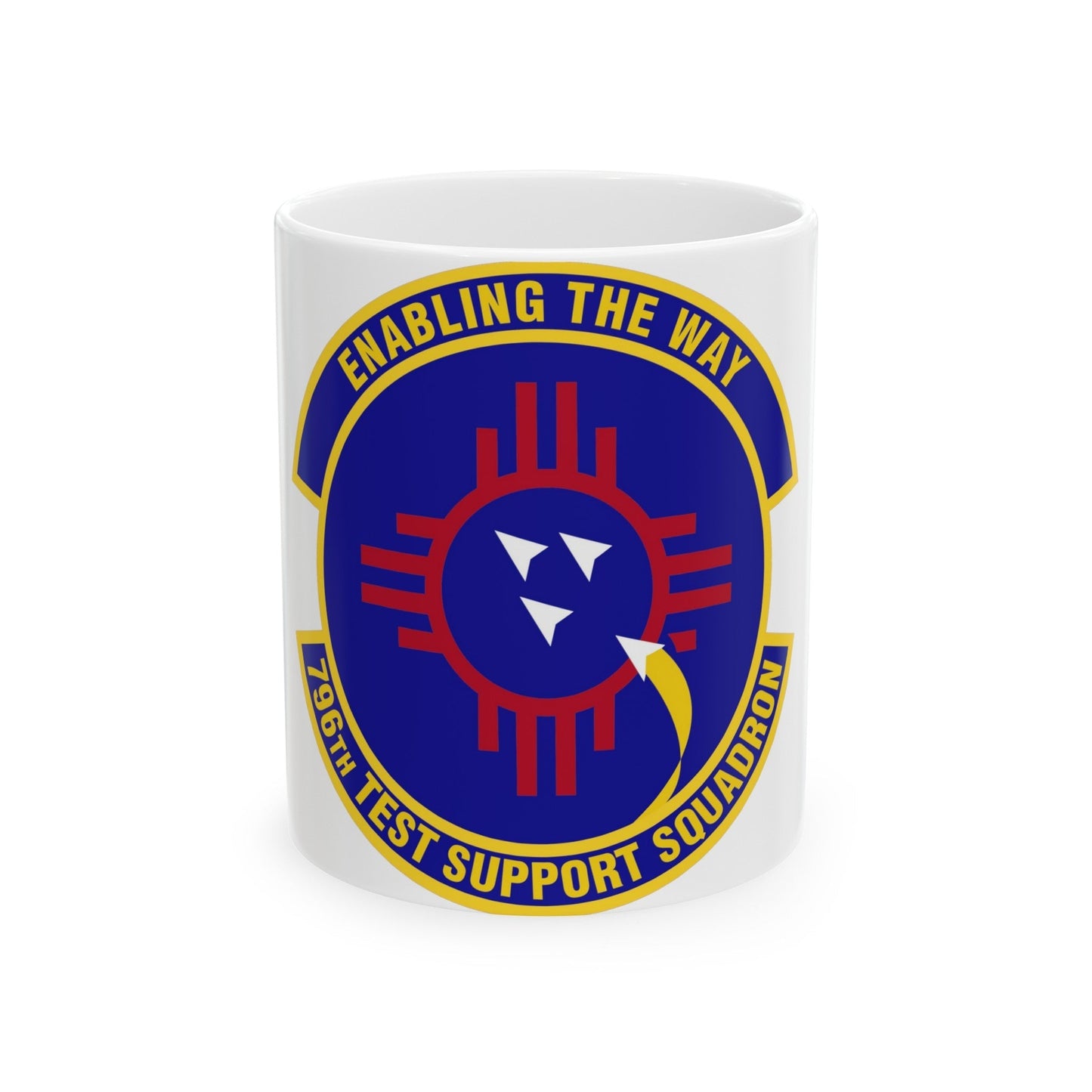 796th Test Support Squadron (U.S. Air Force) White Coffee Mug-11oz-The Sticker Space