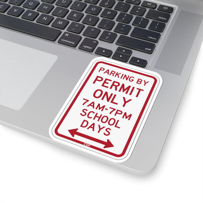 PBOT Road sign P4456D (Oregon) (Road Sign) STICKER Vinyl Kiss-Cut Decal