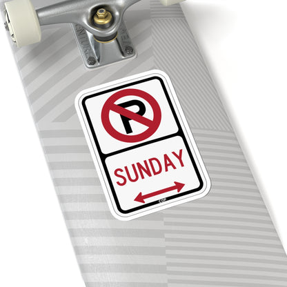 PBOT Road sign P1260D (Oregon) (Road Sign) STICKER Vinyl Kiss-Cut Decal